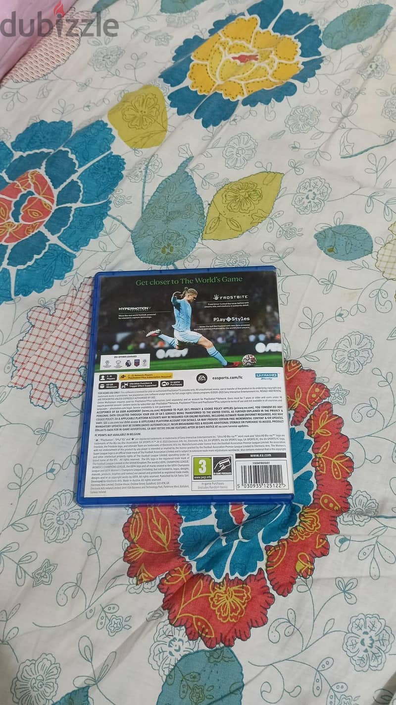 Fc 24 PS5(USED FOR 4 DAYS ONLY) 1