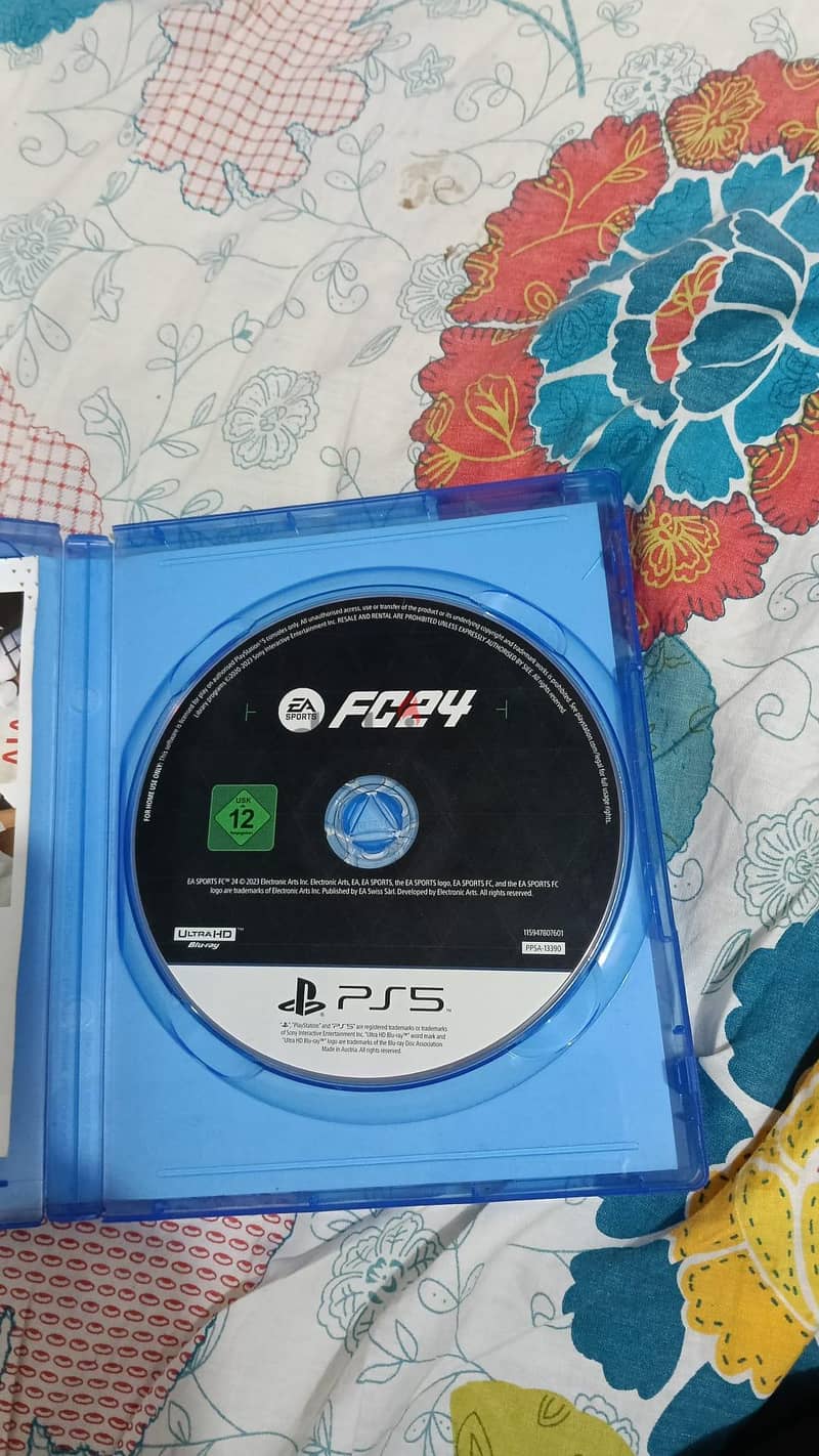 Fc 24 PS5(USED FOR 4 DAYS ONLY) 2