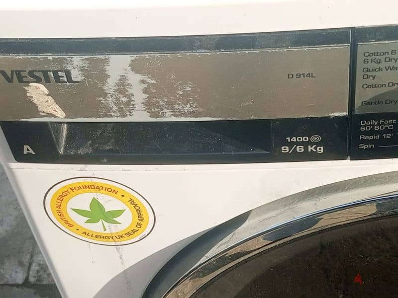 washing machine Vestel good condition 4
