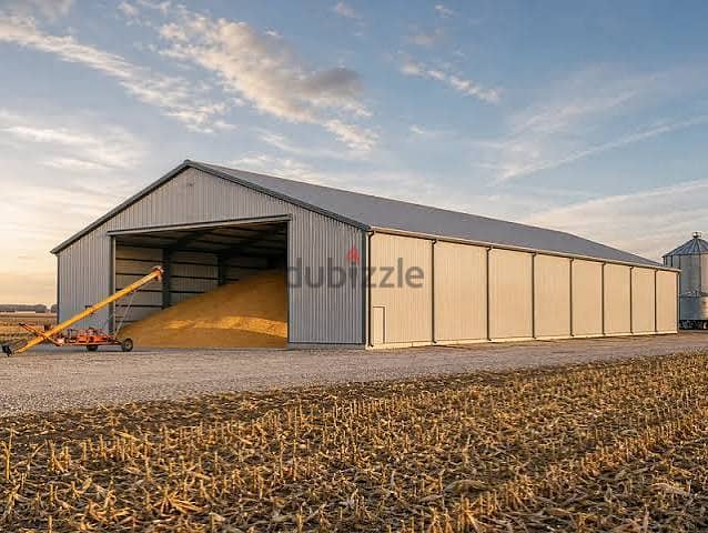 STEEL STORAGE SHED / WAREHOUSE STRUCTURE FOR SALE – KUWAIT 1