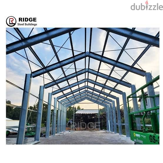 STEEL STORAGE SHED / WAREHOUSE STRUCTURE FOR SALE – KUWAIT 3