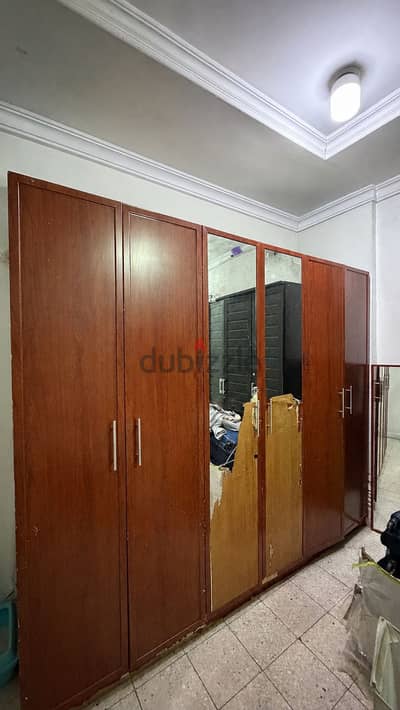 Used Brown Cupboard / Wardrobe – Good Functional Condition