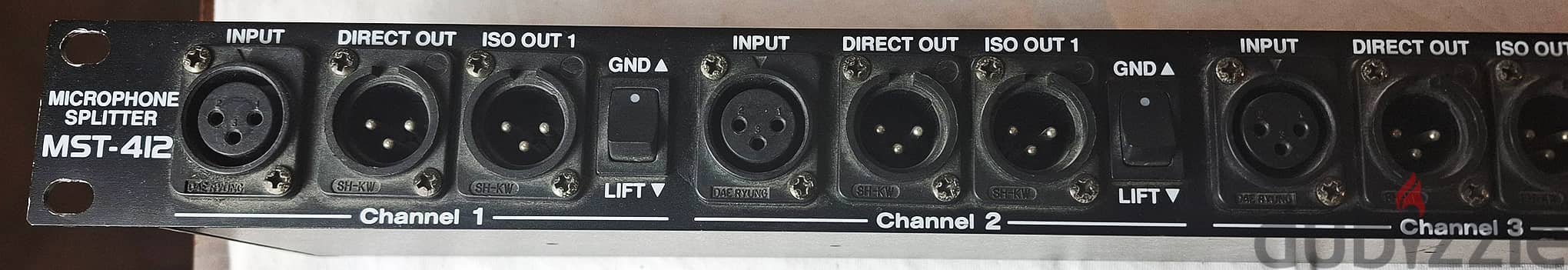 EWI MST412 4-Channel Rack Mount Microphone Splitter- from USA 1