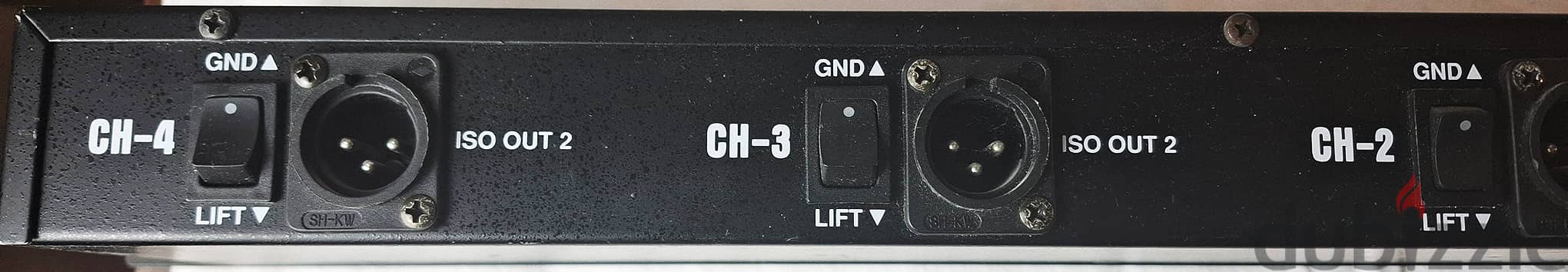EWI MST412 4-Channel Rack Mount Microphone Splitter- from USA 4