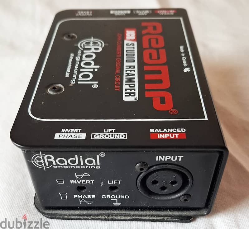 Radial Reamp JCR 1-channel Passive Re-Amping Device- from USA 1
