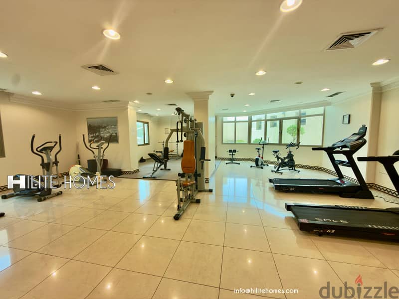 Spacious apartment with view for rent in Salmiya 8