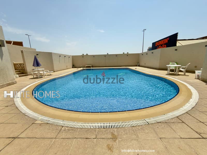 Spacious apartment with view for rent in Salmiya 9