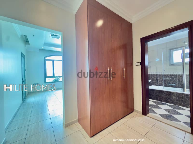 Spacious apartment with view for rent in Salmiya 14