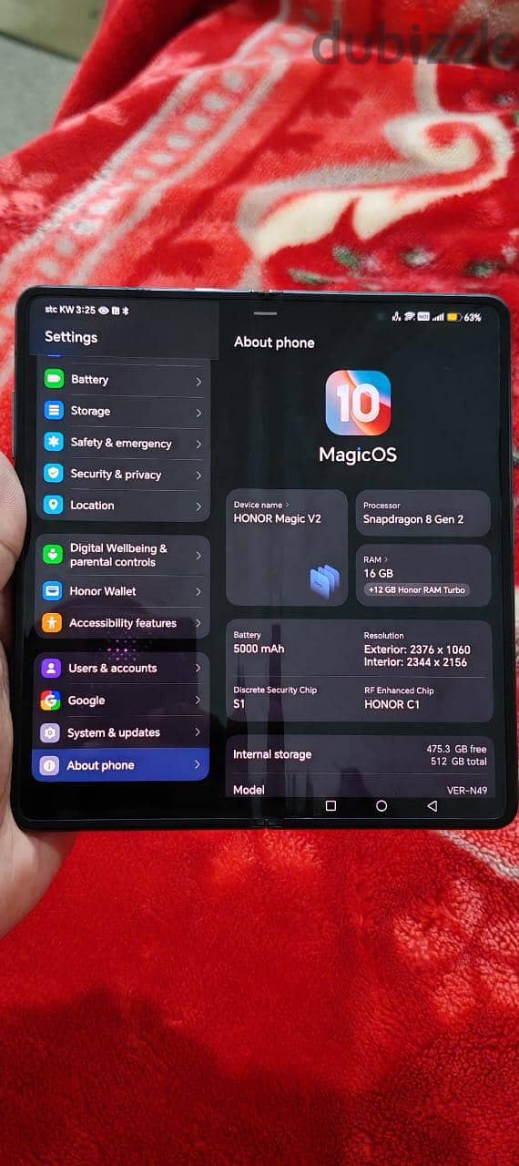 Honor Magic V2 1
