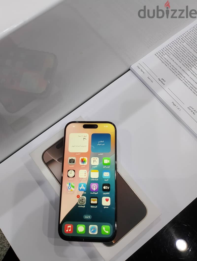 iPhone 16pro GB 256 4