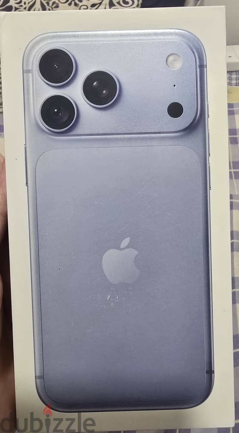Iphone 18 Pro max, 512GB Glacier, sealed 1
