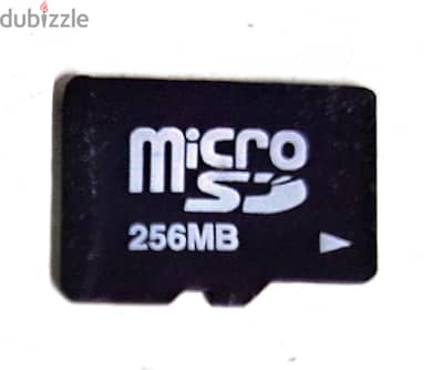 256MB Micro SD card-750fils