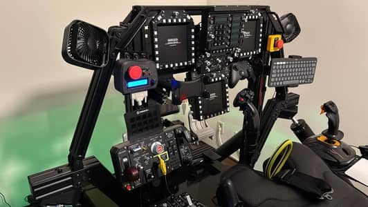 F/A18 flight simulator