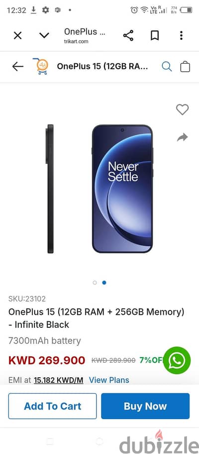 One Plus 15 only 1 week mobile
