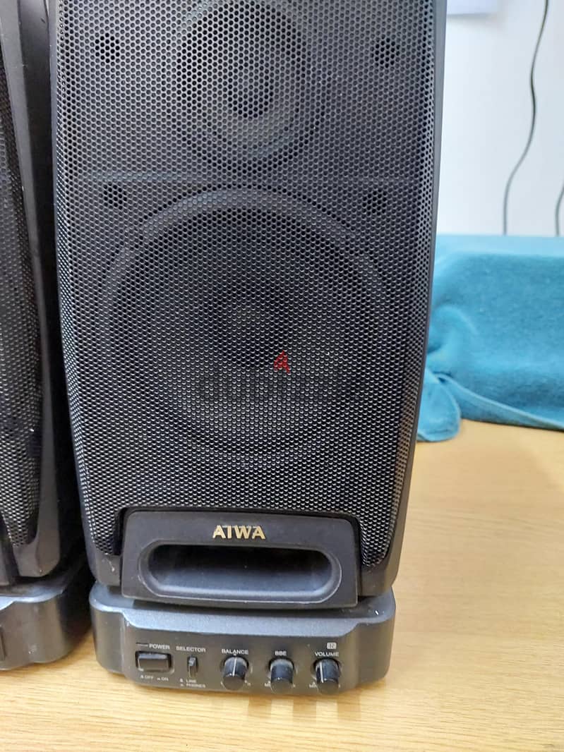 AIWA active stereo speaker 2