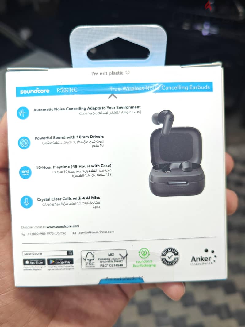soundcore (R50i) with noise cancellation 1