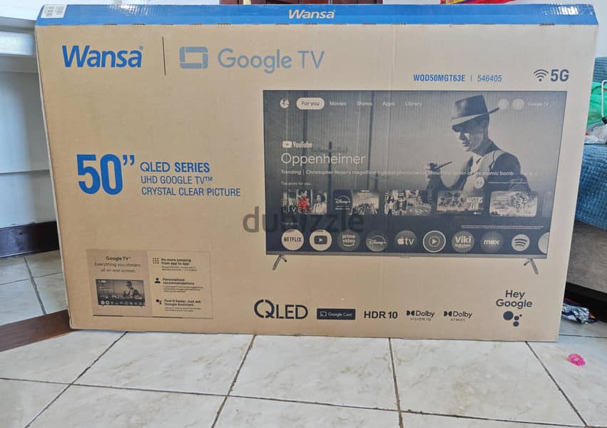 Wansa 50 inch Google smart TV 2