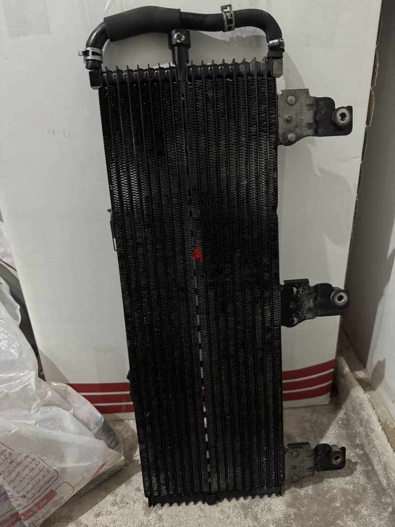 Gear oil cool radiator 1