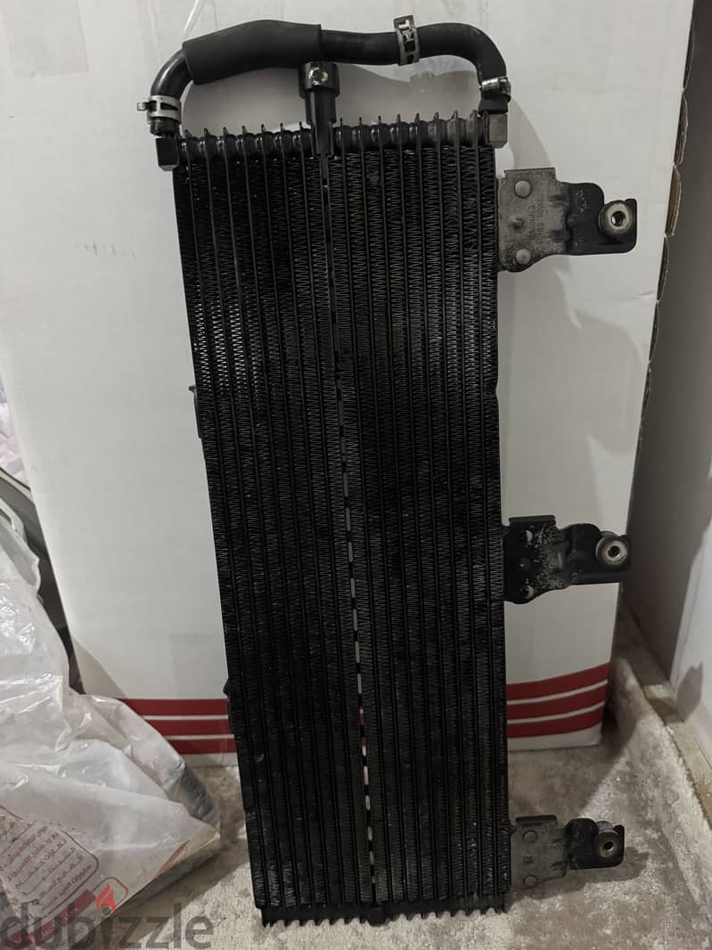 Gear oil cool radiator 2