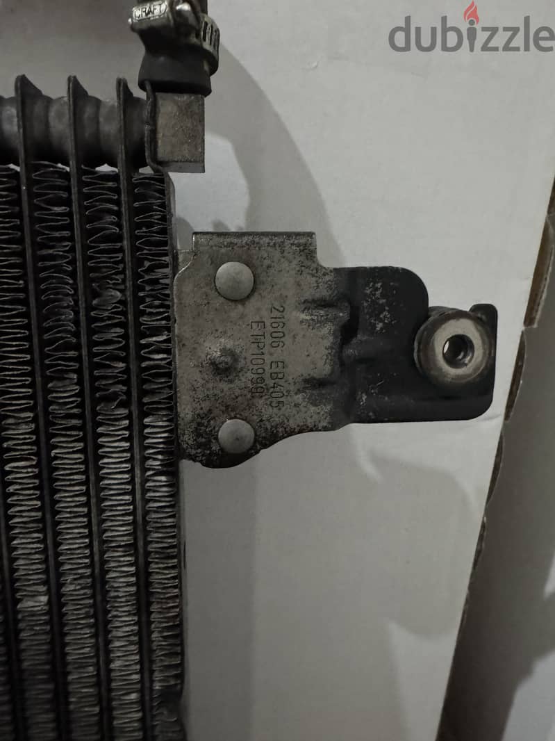 Gear oil cool radiator 3