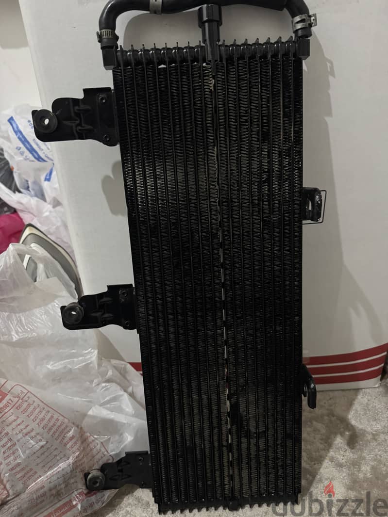 Gear oil cool radiator 4