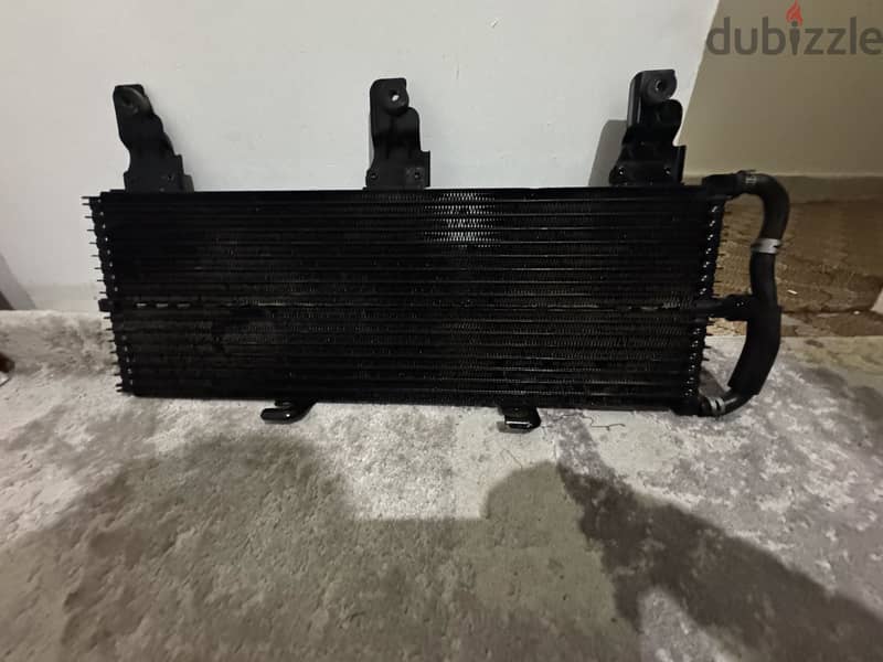 Gear oil cool radiator 5