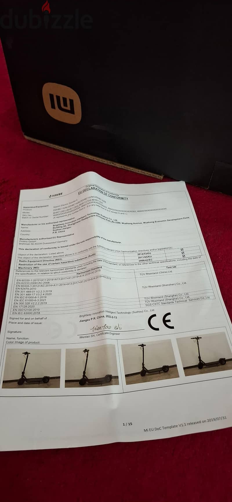 Xiaomi Electric Scooter 4 – For Sale 9