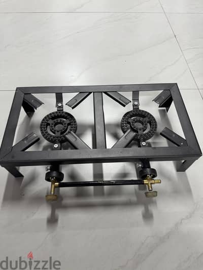 DOUBLE BURNER GAS STOVE Heavy Duty - *6 KD ONLY*