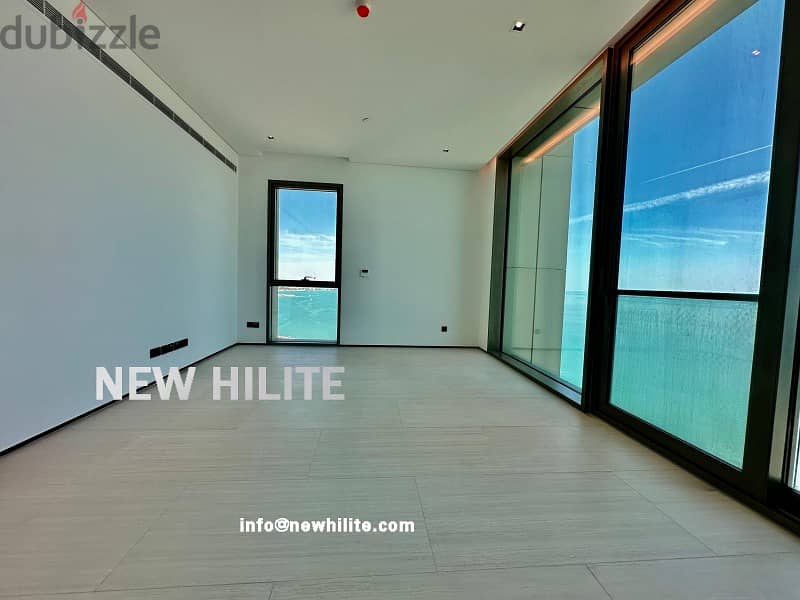Sea view Three bedroom apartment for rent in Kuwait city 3