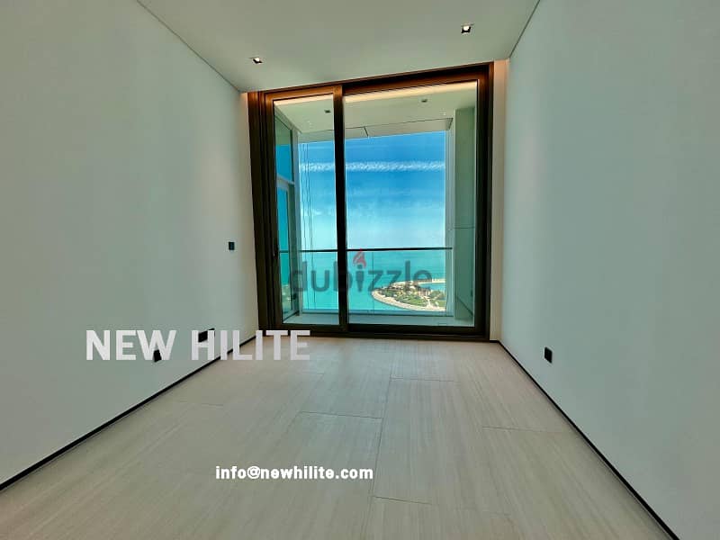 Sea view Three bedroom apartment for rent in Kuwait city 7