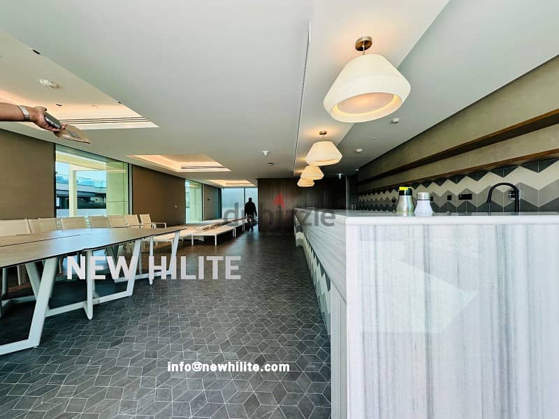 Sea view Three bedroom apartment for rent in Kuwait city 10