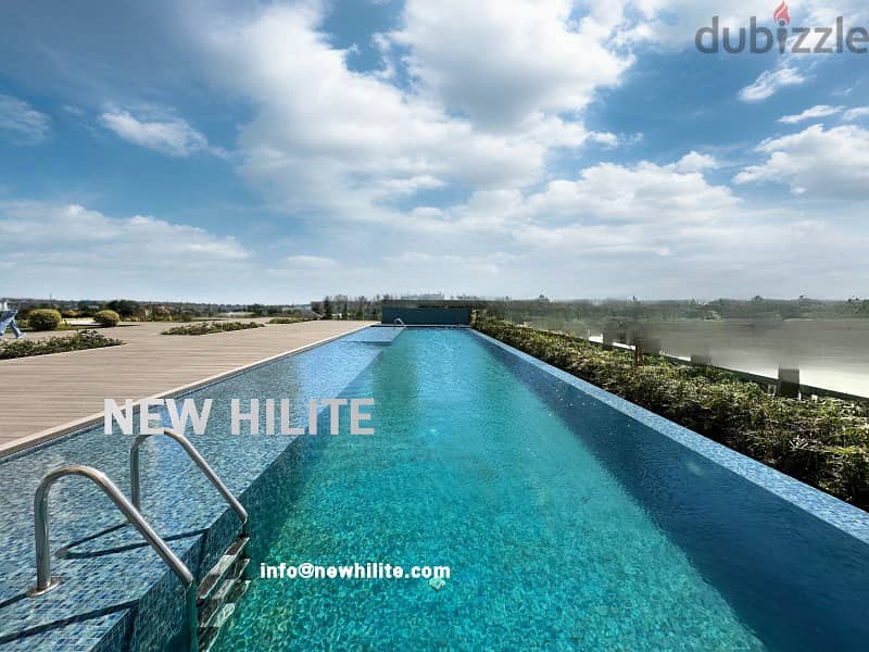 Sea view Three bedroom apartment for rent in Kuwait city 11