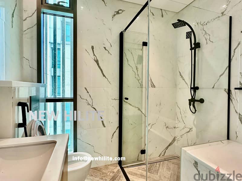 Sea view Three bedroom apartment for rent in Kuwait city 14