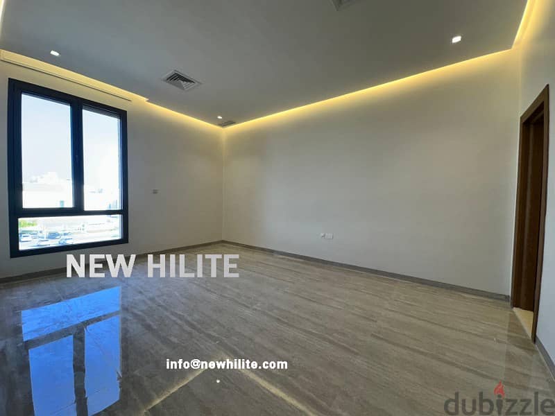 BRAND NEW FIVE BEDROOM TRIPLEX WITH ROOF FOR RENT IN AL FUNAITEES 8