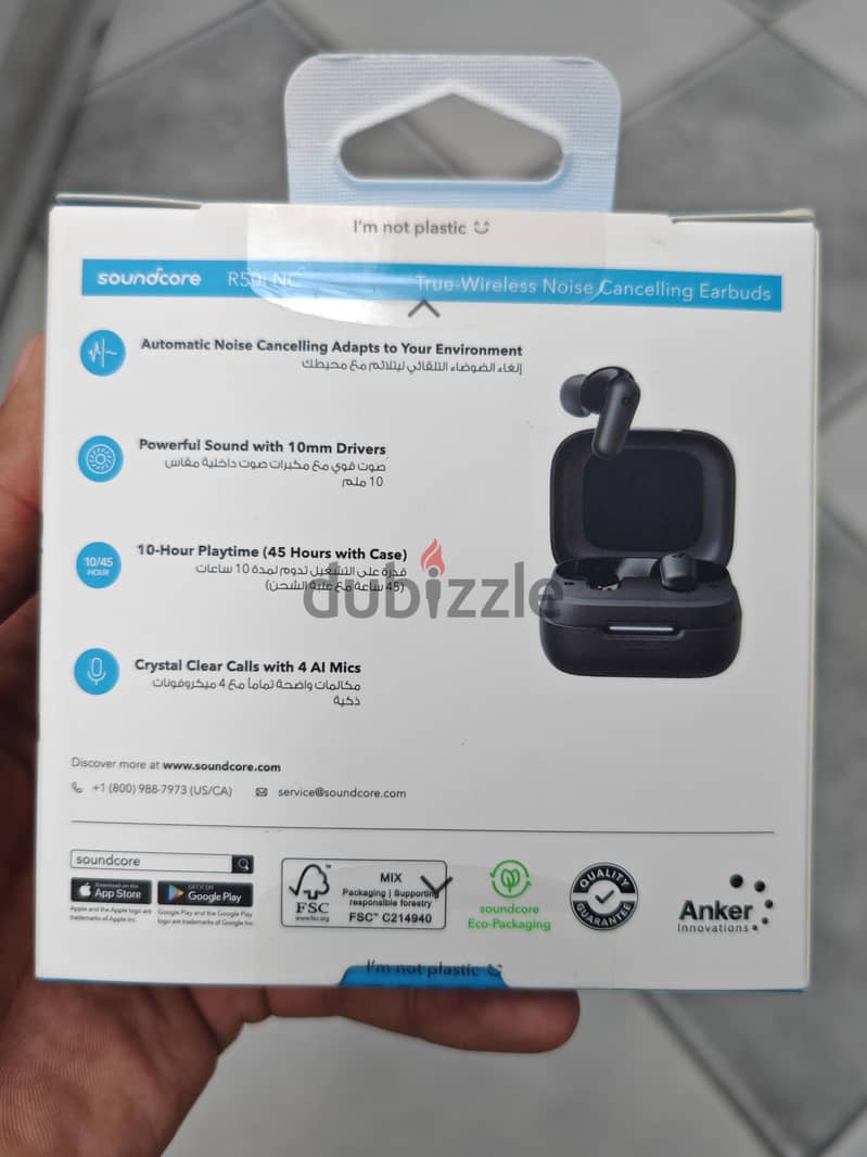 soundcore R50i nc not open box pack 1 Year warranty 1