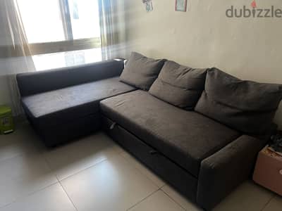 IKEA- FRIHETEN Corner Sofa bed with storage