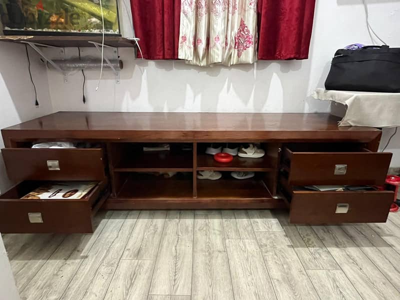 Wooden TV stand 1