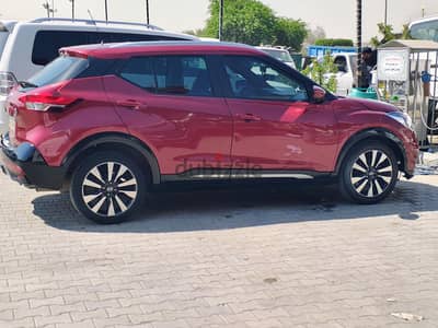 Nissan Kicks Red colour 2018