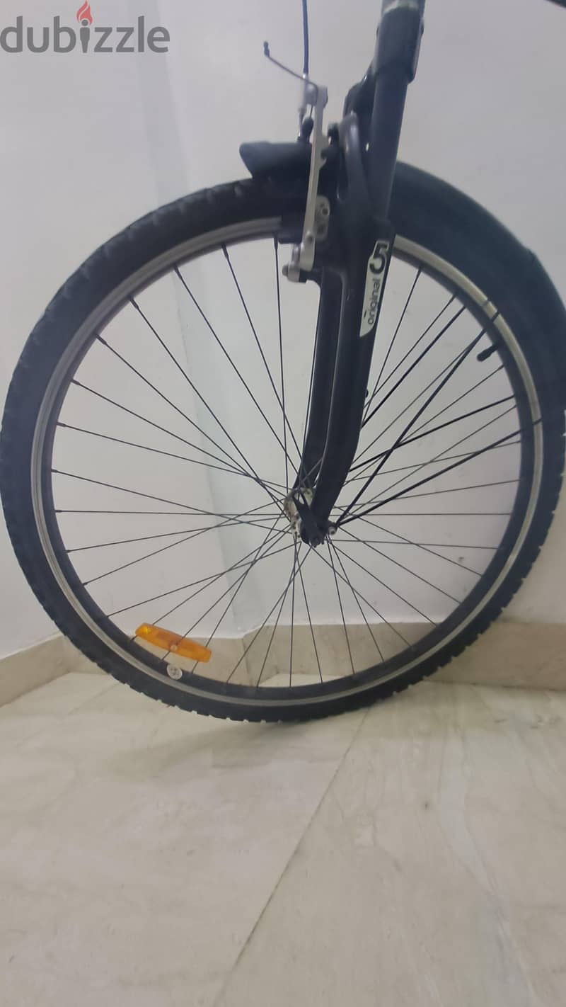 دراجة هوائية ماركة (Btwin) حالته جيدة جداً للبيع. 10