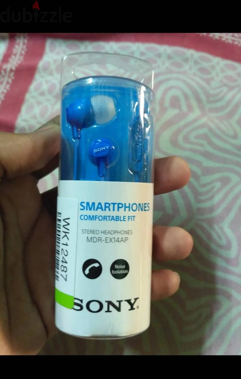 Sony EX14AP Wired Headset (Black and Blue) 30 pieces 7