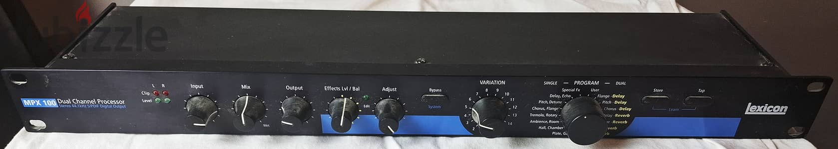 Lexicon MPX 100 2-Channel 1U Rack Multi-Effects Processor Reverb Delay