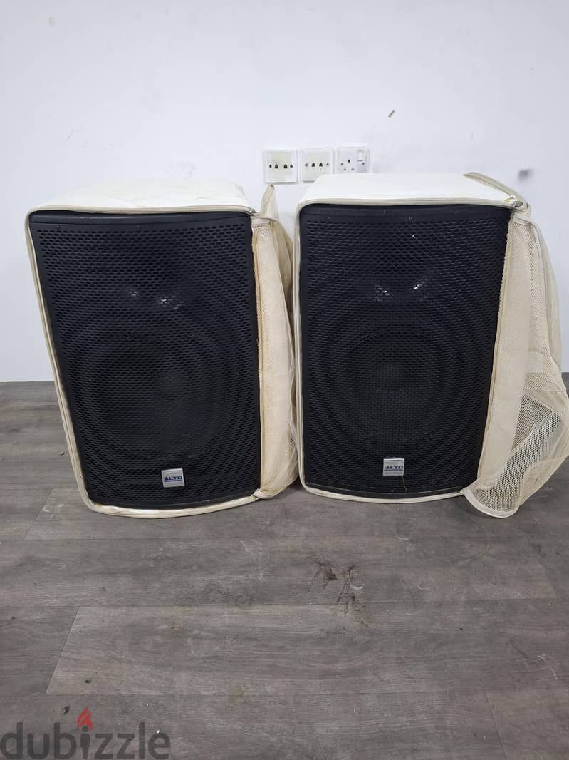 ALTO 15 inch passive speaker with cover . price 45kd fix price 1