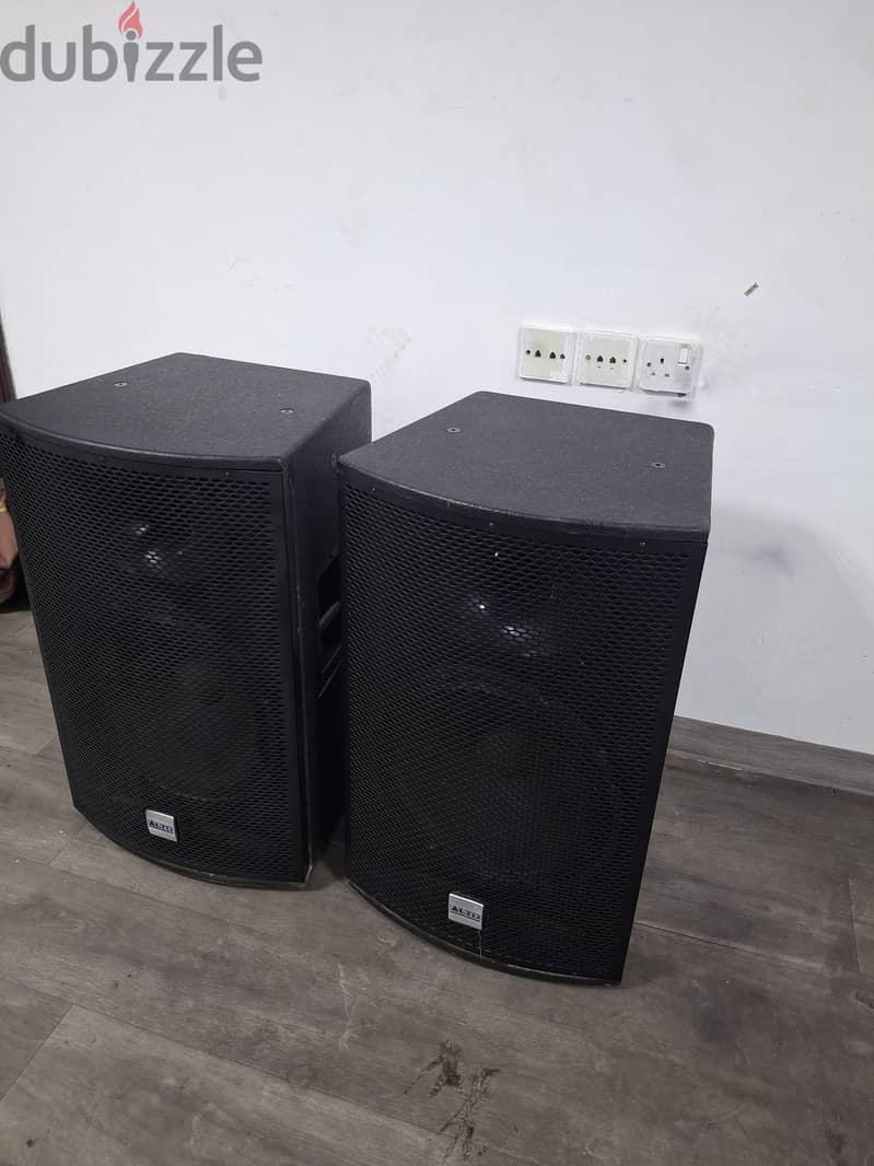 ALTO 15 inch passive speaker with cover . price 45kd fix price 4