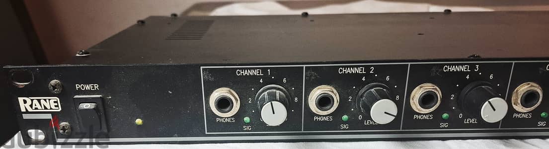Rane HC 6: 6-Channel Rackmount Headphone Amplifier, RCA & 1/4" Inputs