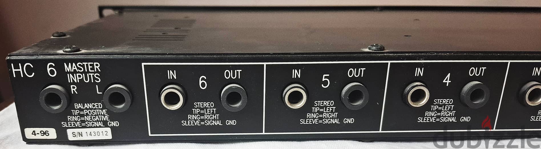 Rane HC 6: 6-Channel Rackmount Headphone Amplifier, RCA & 1/4" Inputs 3