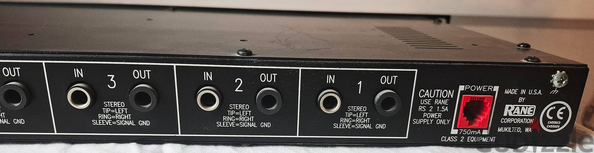 Rane HC 6: 6-Channel Rackmount Headphone Amplifier, RCA & 1/4" Inputs 4