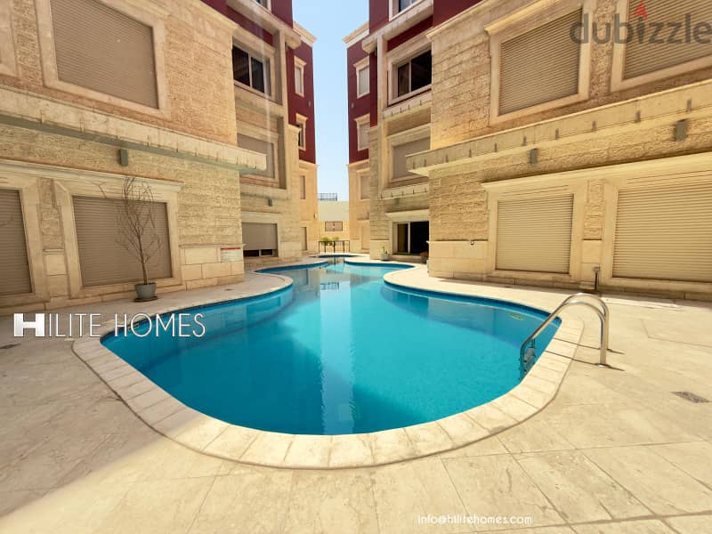 2 bedroom sea view compound apartments for rent in Al-Bida 8