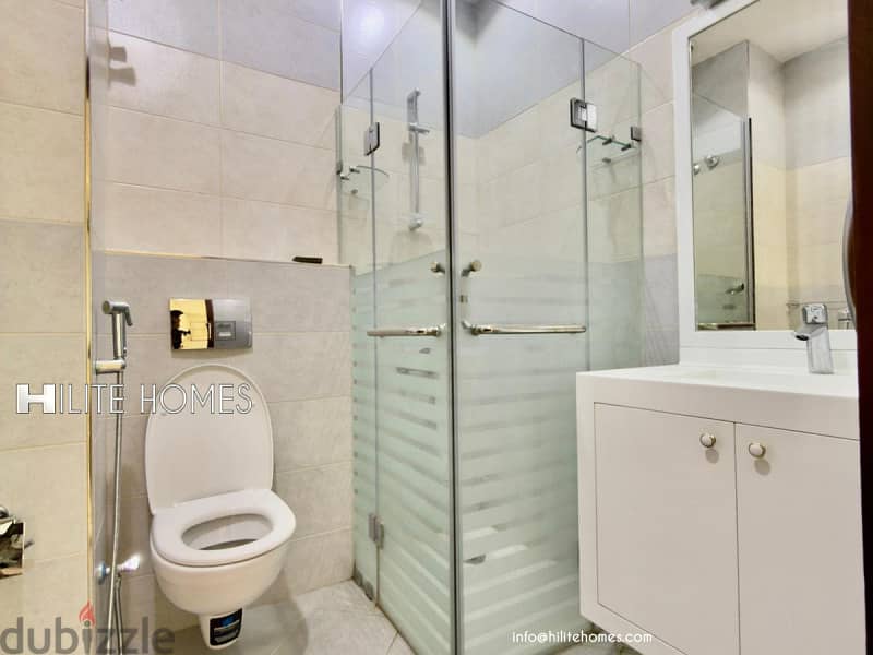 2 bedroom sea view compound apartments for rent in Al-Bida 10