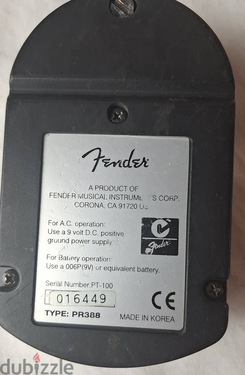 Fender Tuner Pedal 3