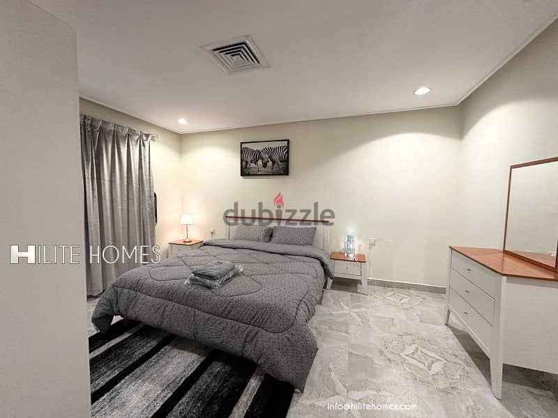 Two bedroom furnished apartment for rent in Fintas 7